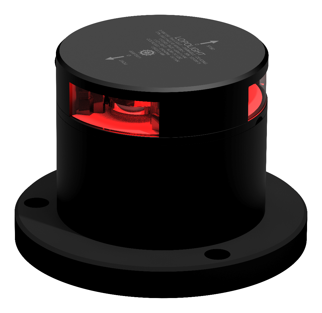 3nm 170° Red, Ice-class, black anodized
